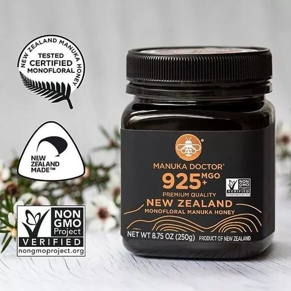 NIB MANUKA DOCTOR - MGO 925+ Manuka Honey Monofloral 100% Pure New Zealand Honey - Picture 3 of 7